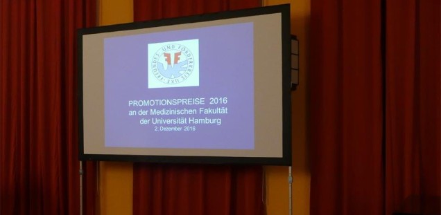 Feierliche Verleihung der Promotionspreise 2016