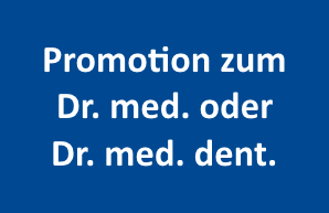 Für Doktorand:innen, die Ihre Promotion bis zum 30. September 2024 bei der Medizinischen Fakultät angemeldet haben. 