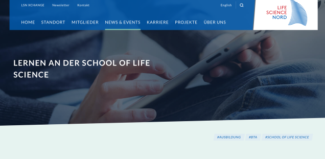 Lernen an der School  of Life Science 