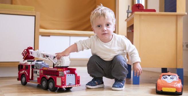  Der Herzensbrecher Kian (2) kam mit einem schweren Herzfehler zur Welt.