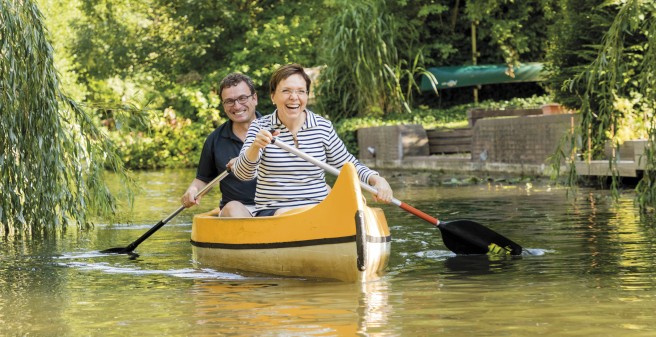 Eine Handbreit Wasser unterm Kiel – und Prof. Dr. Petra Arck und ihr Mann Ulrich strahlen