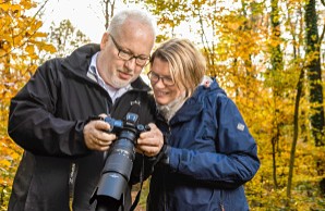 Vögel in heimischen Wäldern fotografieren – dabei kommen Andreas und Nicole Baum zur Ruhe