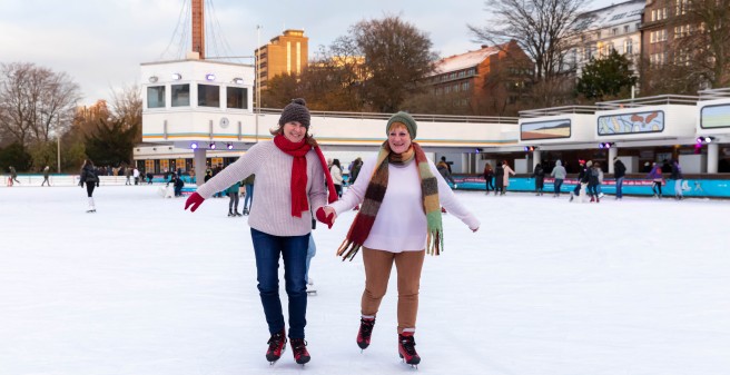 Lieblingsplatz Eisbahn in Planten un Blomen