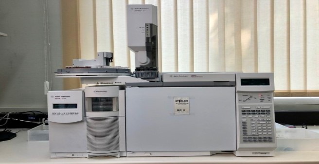 Agilent GC 6890N gekoppelt mit MSD 5975 und Flüssiginjektion