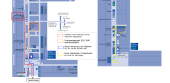 Lageplan der Poliklinik Neurologie