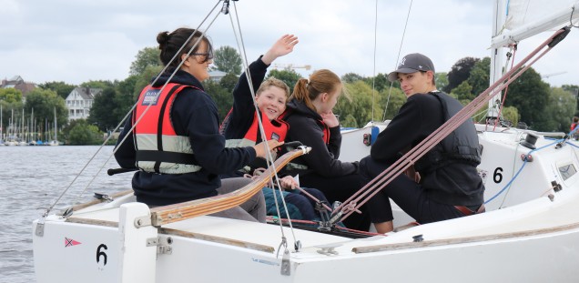 Regatta-Start mit dem Ziel vor Augen