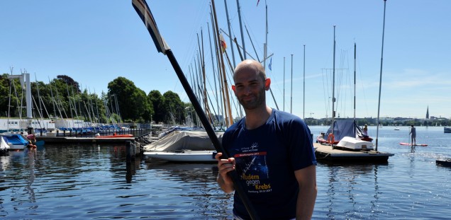 Gold-Olympiagewinner und Weltmeister Lauritz Schoof begleitete die Veranstaltung